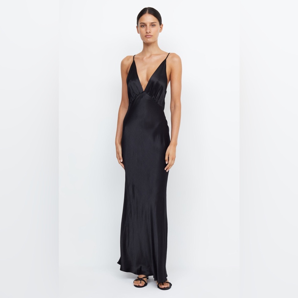 Bec & Bridge Long Black Dress